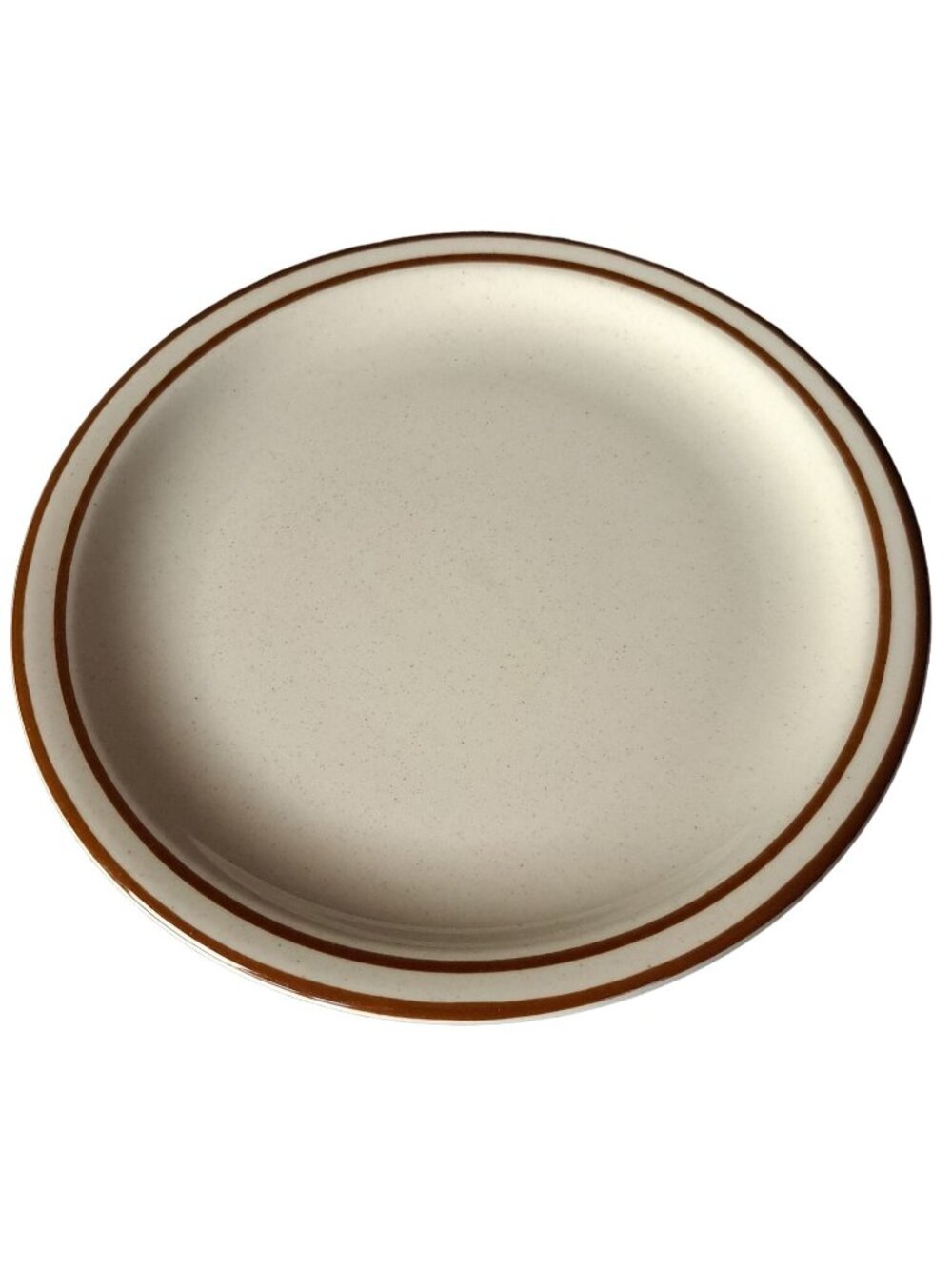 Syracuse China Mesa Grande Brown Speckle 9" Dinner Plate Round Rustic Design